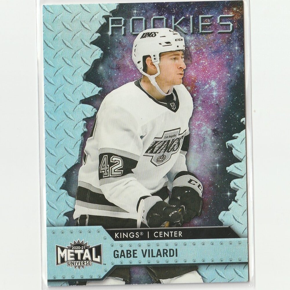 2020-21 Skybox Metal Universe Spectrum Rookies GABE VILARDI Rookie Card RC #114